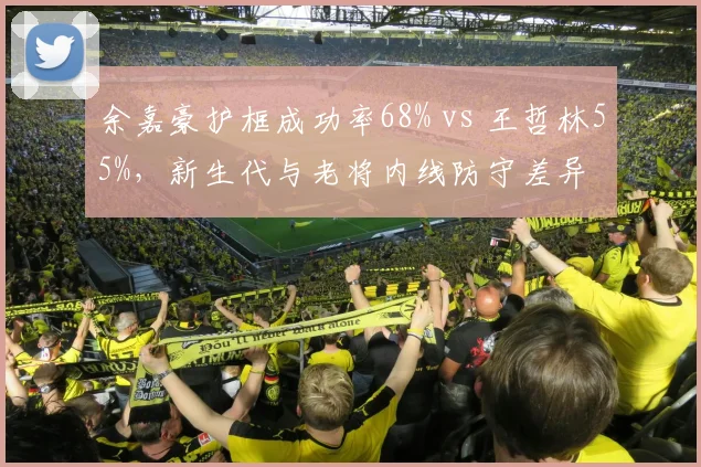 余嘉豪护框成功率68% vs 王哲林55%，新生代与老将内线防守差异